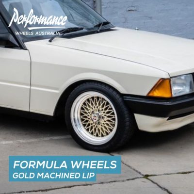 Who said four wheels can't be made of pure gold? 🏅⁠
⁠
Not quite, of course, but these Formula wheels with a gold machined lip are on a mission to turn heads!⁠
⁠
Get ready to ride in style and make a bold statement with every turn! Head to the link in our bio to get your own set today!⁠
⁠
#classiccar #racecar #vintagecar #performance #wheels #performancewheels #vehicle #formulawheels #wheelboyz #australia